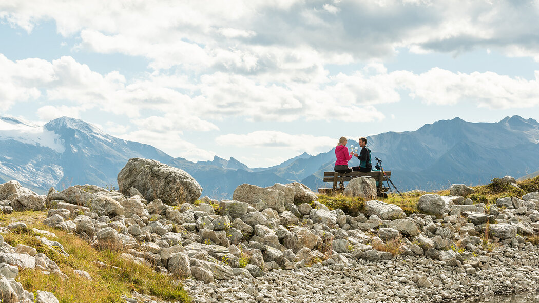 ausblick rastkogel hintertux wandern sommer